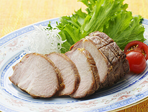 【12】焼き豚/炒飯/白菜と干ししいたけのスープ