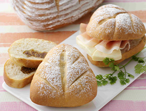【08】米粉のミルクカンパーニュ＆米粉のフィグノア
