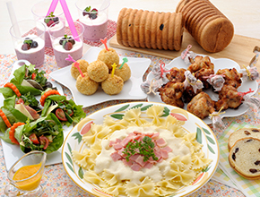 5月のパーティーメニュー＊チューリップ唐揚げ
