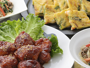 【ゴゴつくレッスン】旨辛ヤンニョムチキン、海鮮チヂミ