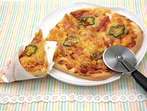 【キッズ】パン☆手づくりミックスピザ