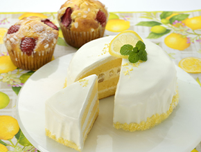レモンのドームケーキ＆苺みるくマフィン
