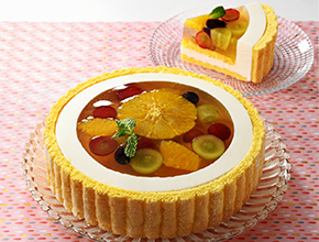 シャルロットのゼリーケーキ