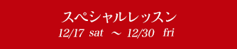 ץ쥯ꥹޥ 12/19sat~12/30wed