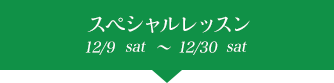 ڥå 12/10sat〜12/30fri