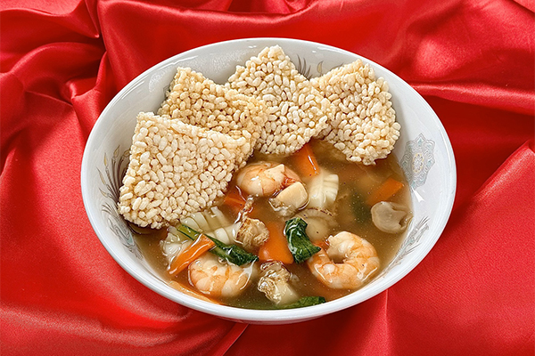 海鮮鍋?（海鮮おこげ）