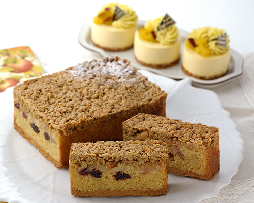 ケーキ：秋色ベイク＆さつまいものババロア