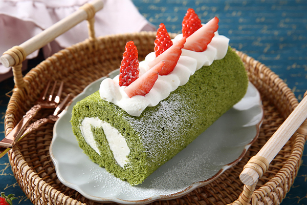 ふんわり抹茶ロール