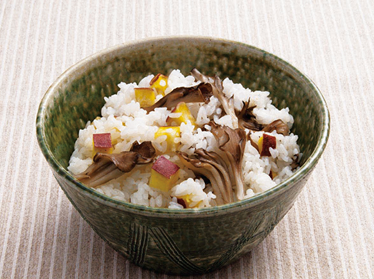 秋色のまぜご飯