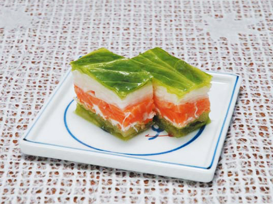 鮭のはさみ漬け