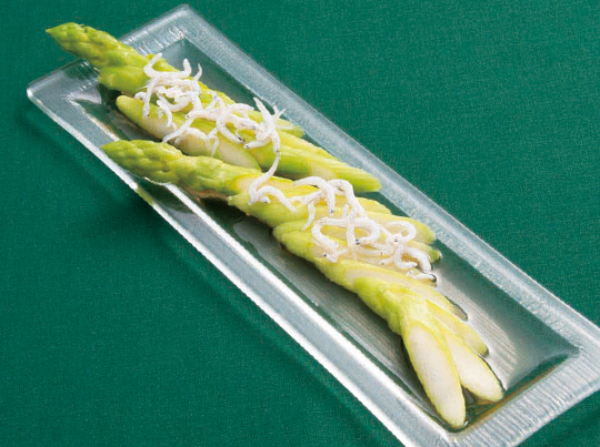 アスパラガスのお浸し