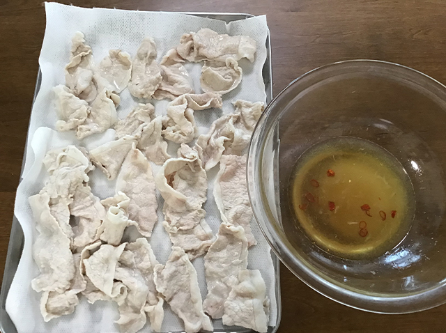 タイ風豚しゃぶサラダ