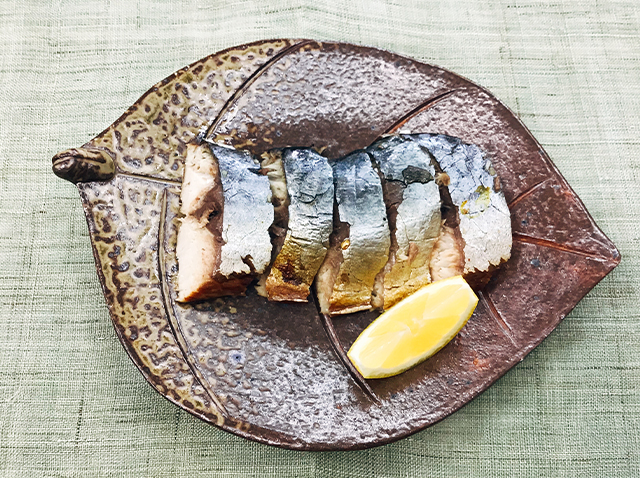 塩サバのスモーク