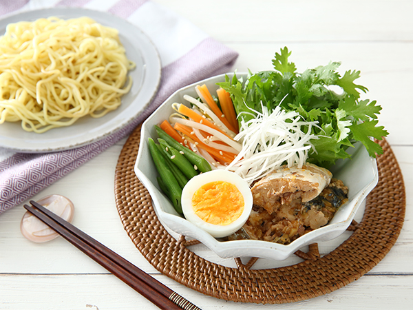 サバ缶の台湾混ぜ麺