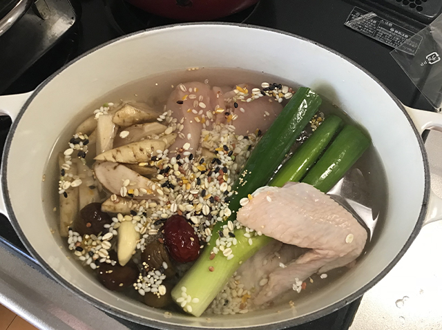 参鶏湯風スープ